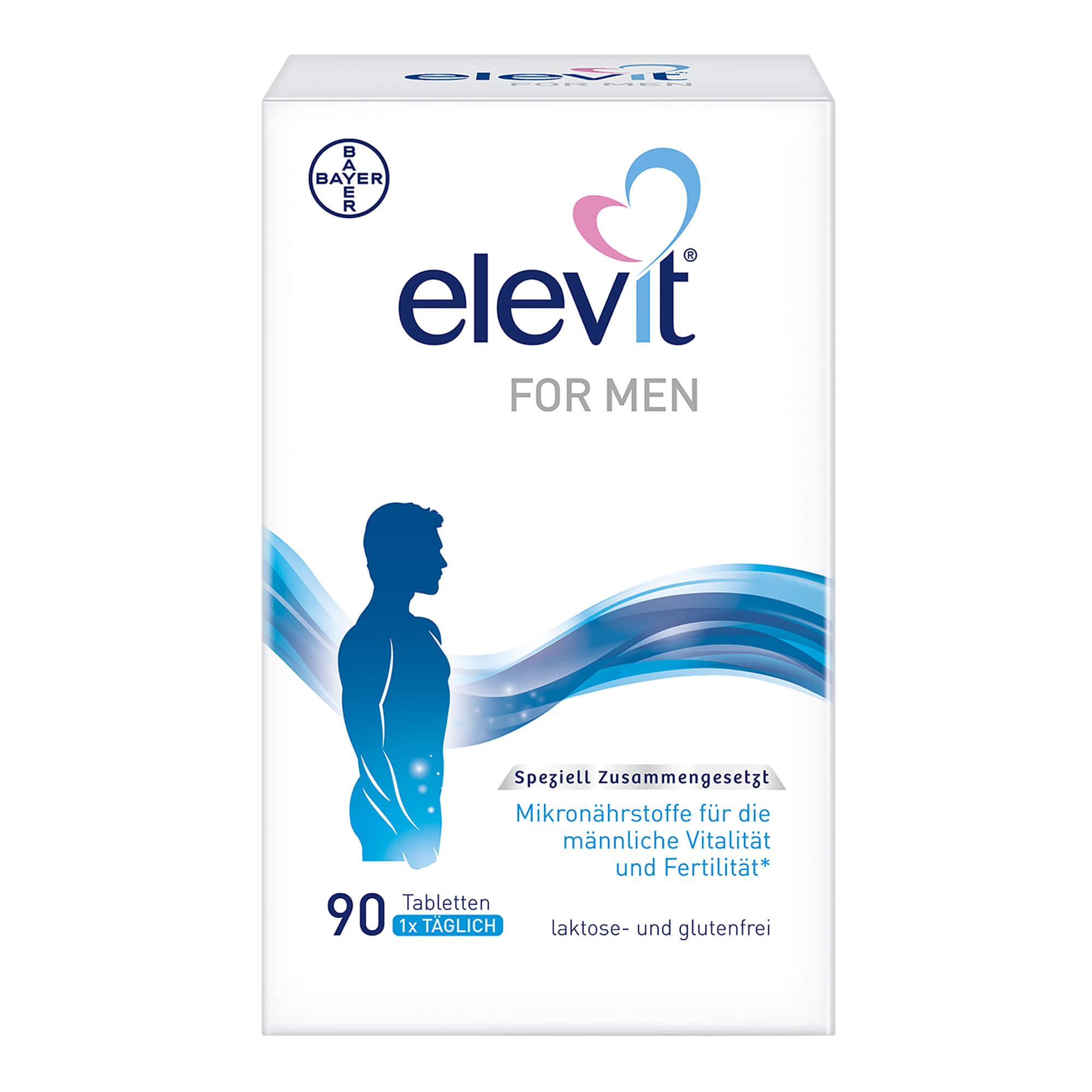 Elevit FOR MEN Mikronährstoffe für die männliche Vitalität