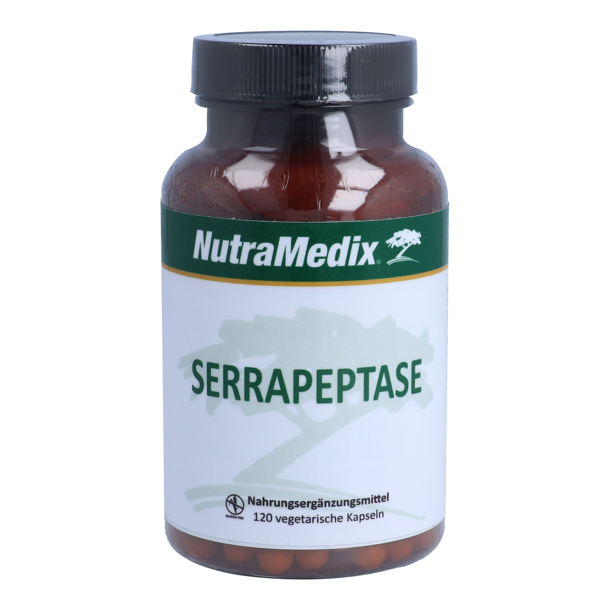 Nahrungsergänzungsmittel mit Serrapeptase.