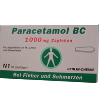 PARACETAMOL BC 1.000 mg Suppositorien