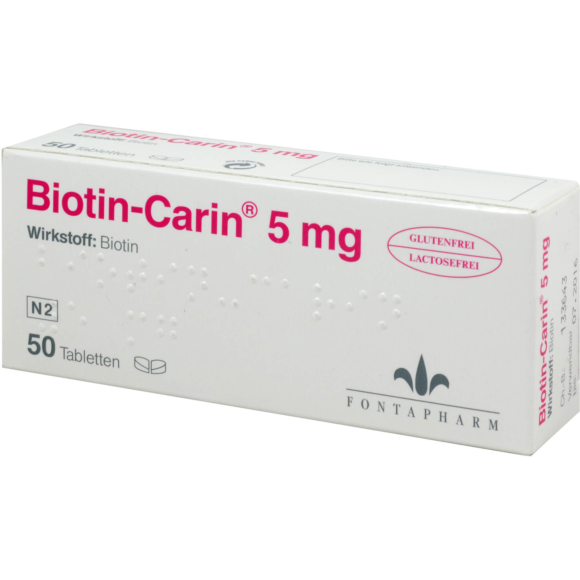 Vitaminpräparat zur Vorbeugung eines Biotin-Mangels.