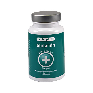 Nahrungsergänzungsmittel mit L-Glutamin.