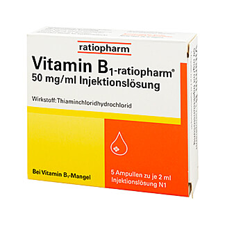 Zur Behandlung eines Vitamin-B1-Mangels, sofern dieser klinisch gesichert wurde.