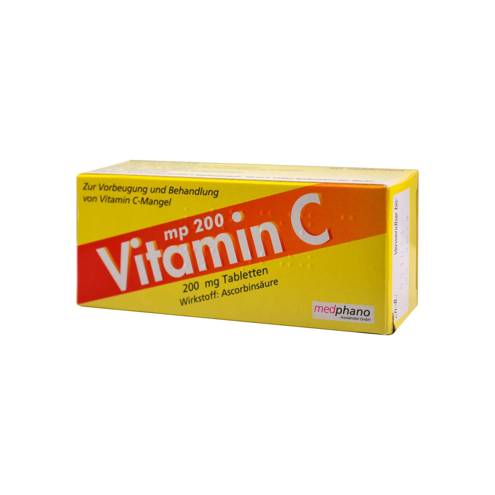 Zur Vorbeugung eines Vitamin-C-Mangels, wenn die ausreichende Zufuhr durch die Ernährung nicht gesichert ist und zur Behandlung von Vitamin-C-Mangel-Krankheiten.
