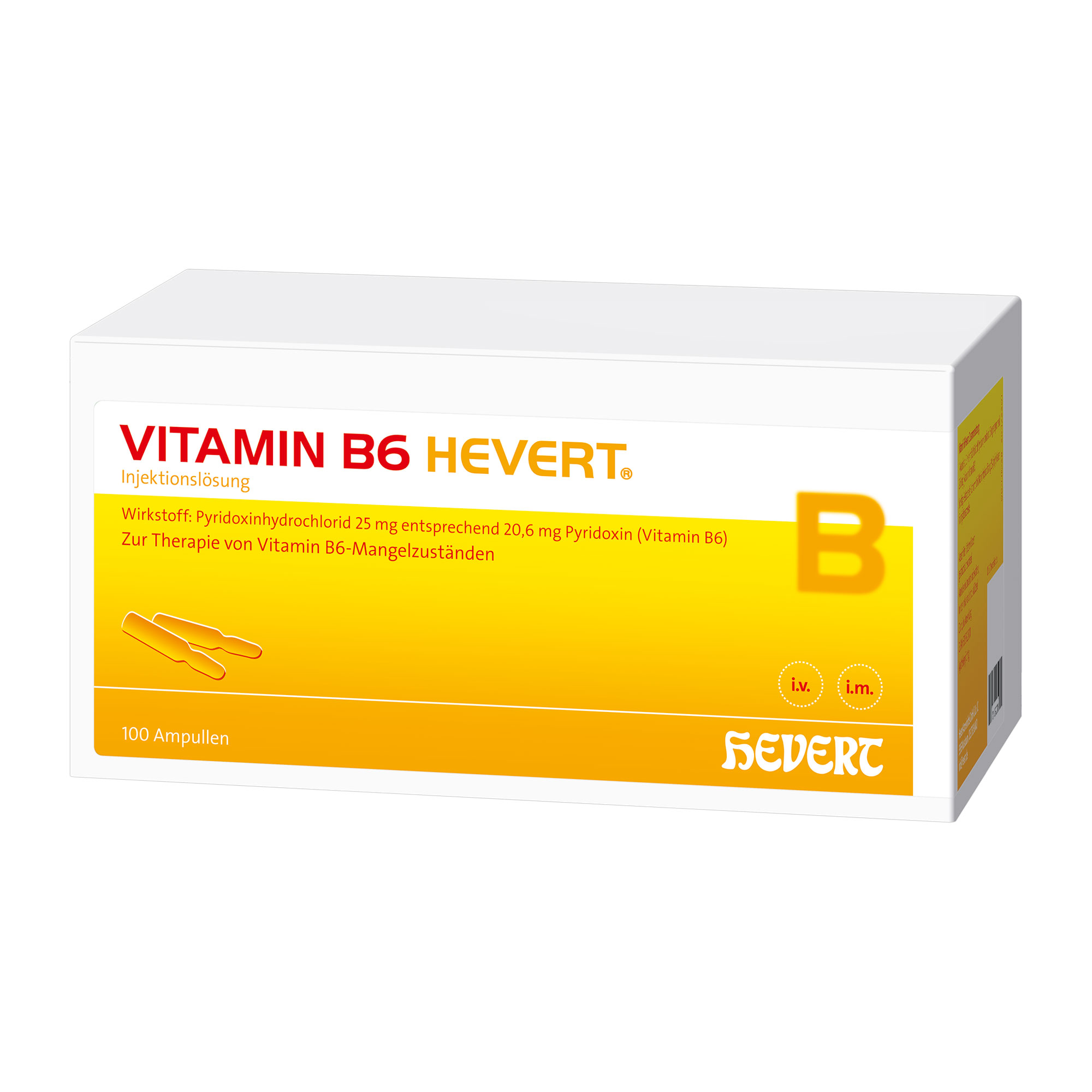 Vitaminpräparat zur Behandlung eines Vitamin B6-Mangels.