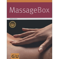 In einer Box: Der GU Ratgeber Massagen und das Calendula-Massageöl von Weleda.