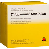 THIOGAMMA 600 Injekt Amp.