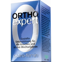 Orthoexpert Osteo Femin Tabletten. Zur gezielten Unterstützung für die Knochen und in den Wechseljahren.<br />