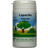 Nahrungsergänzungsmittel mit Lapachoteepulver.