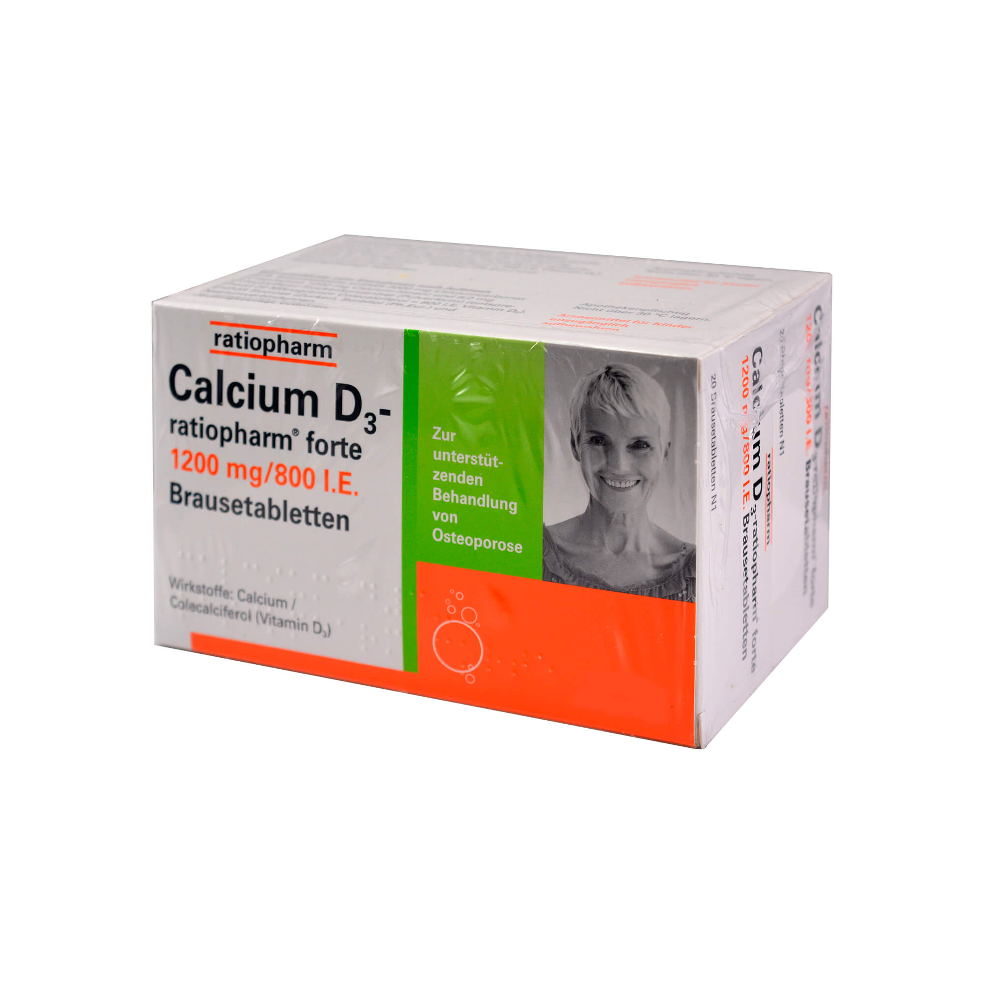 Bei nachgewiesenem Calcium- und Vitamin-D3-Mangel sowie zur unterstützenden Behandlung von Osteoporose.
