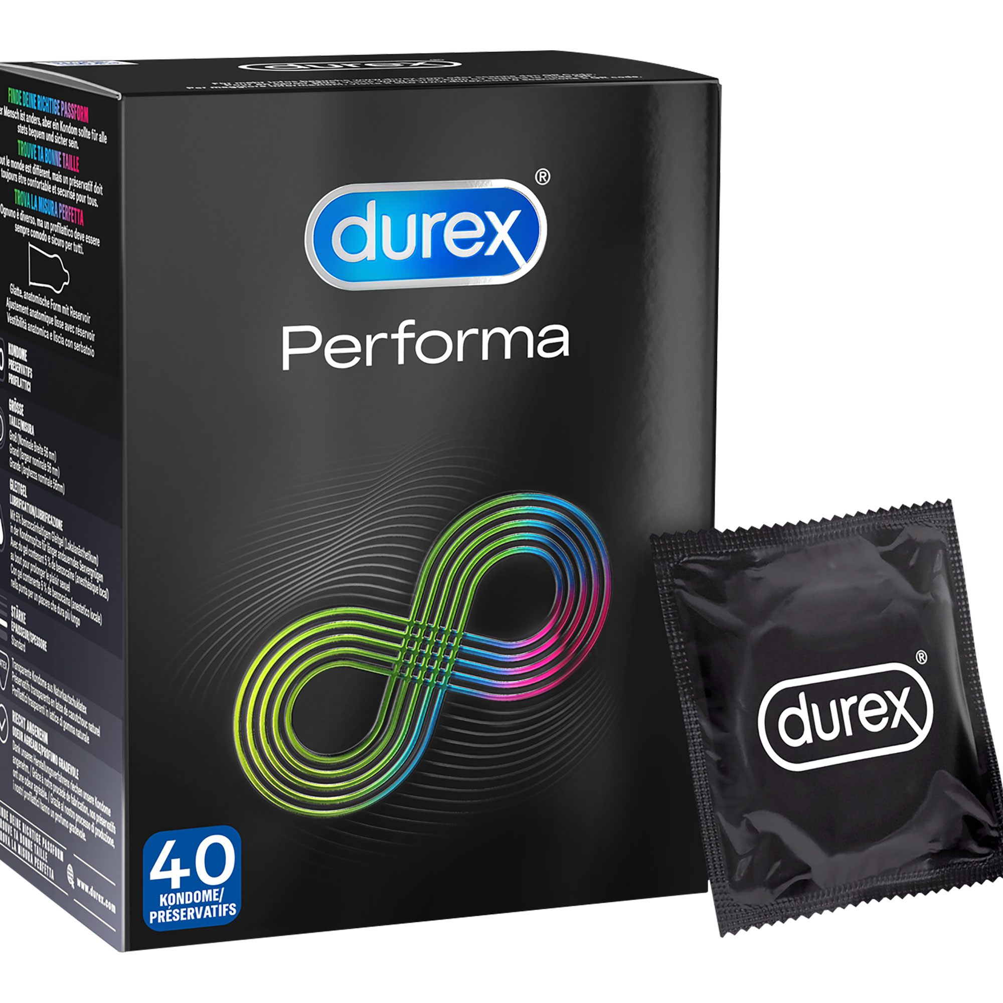 Kondome mit 5% benzocainhaltigem Gel in der Kondomspitze. Für ein länger andauerndes Sexvergnügen.