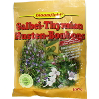 Salbei-Thymian Husten-Bonbons.