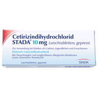 CETIRIZINDIHYDROCHLORID STADA 10 mg gepr.Lut.-Tab.