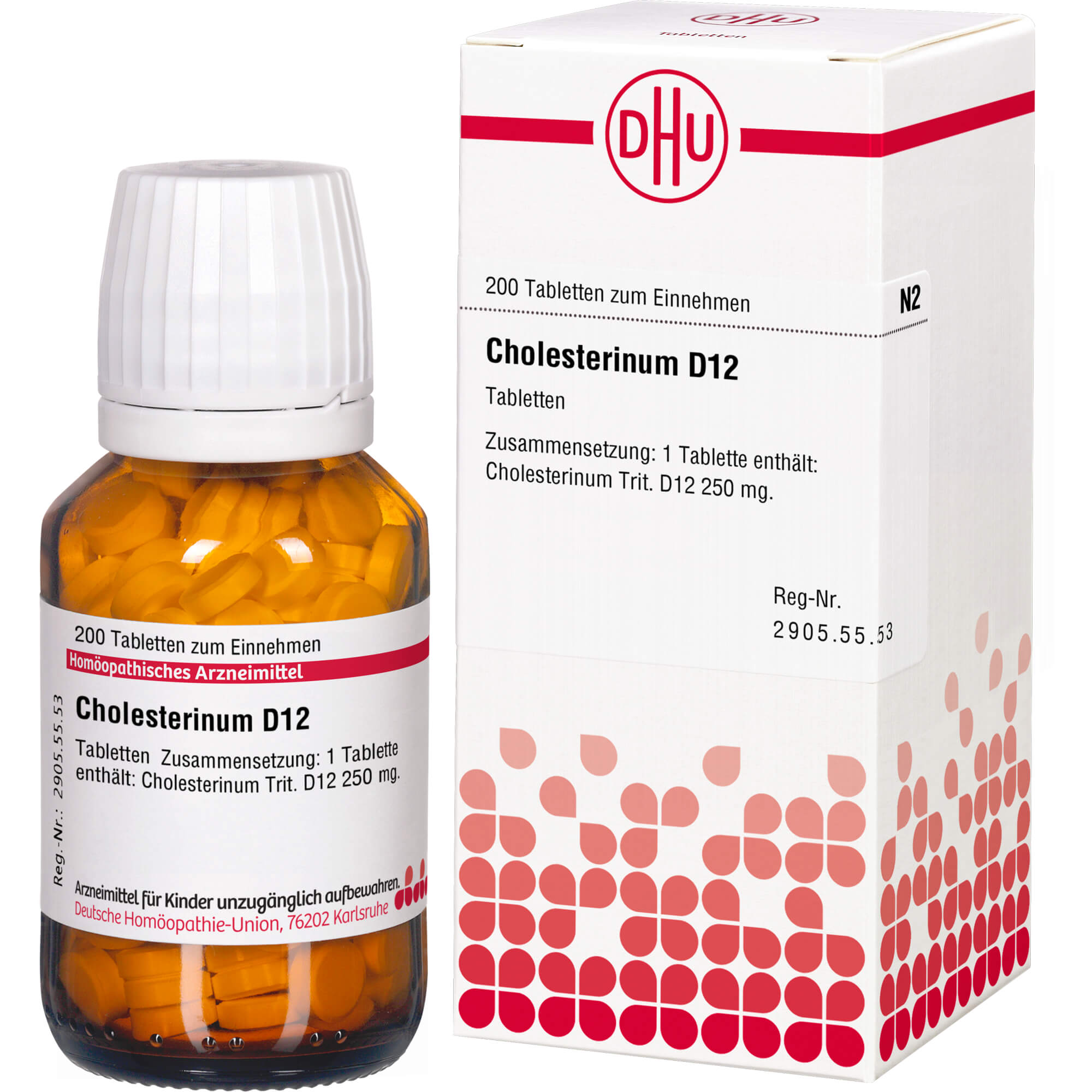 CHOLESTERINUM D 12 Tabletten