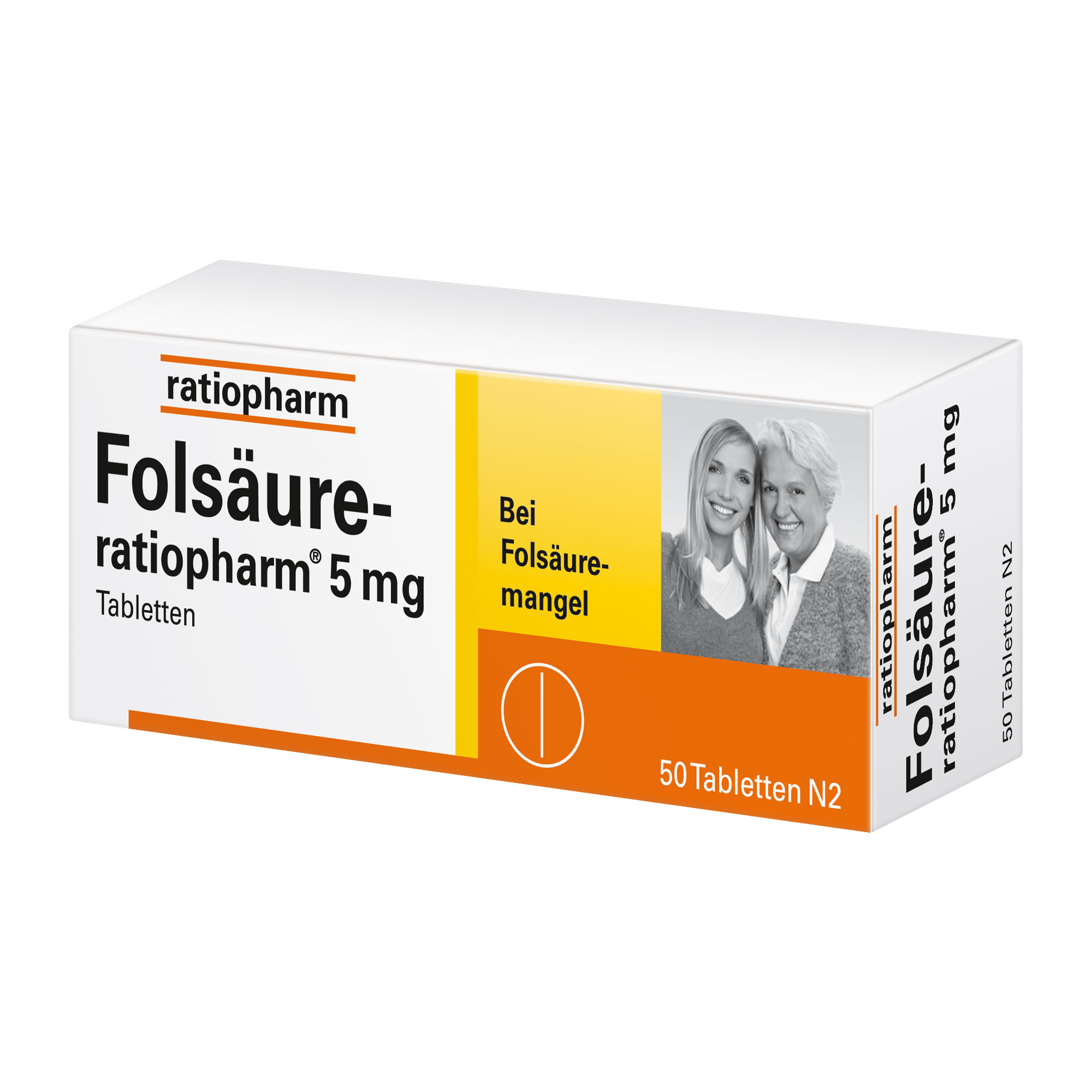 Vitaminpräparat zur Behandlung von Folsäuremangel, der diätetisch nicht behoben werden kann.