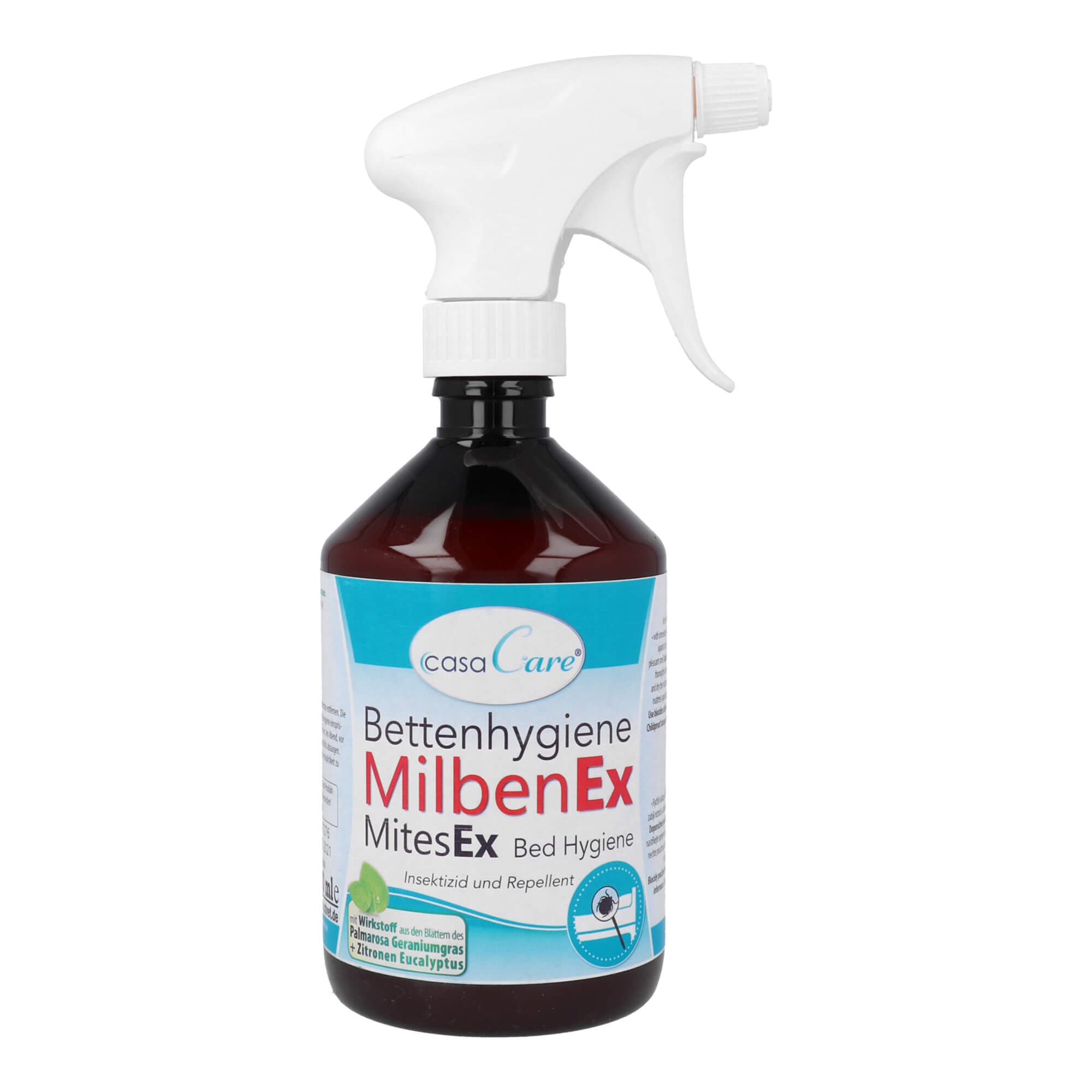 Spray-Suspension zur Bekämpfung von Milben in Matratzen.