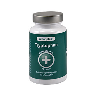 Nahrungsergänzungsmittel mit L-Tryptophan.
