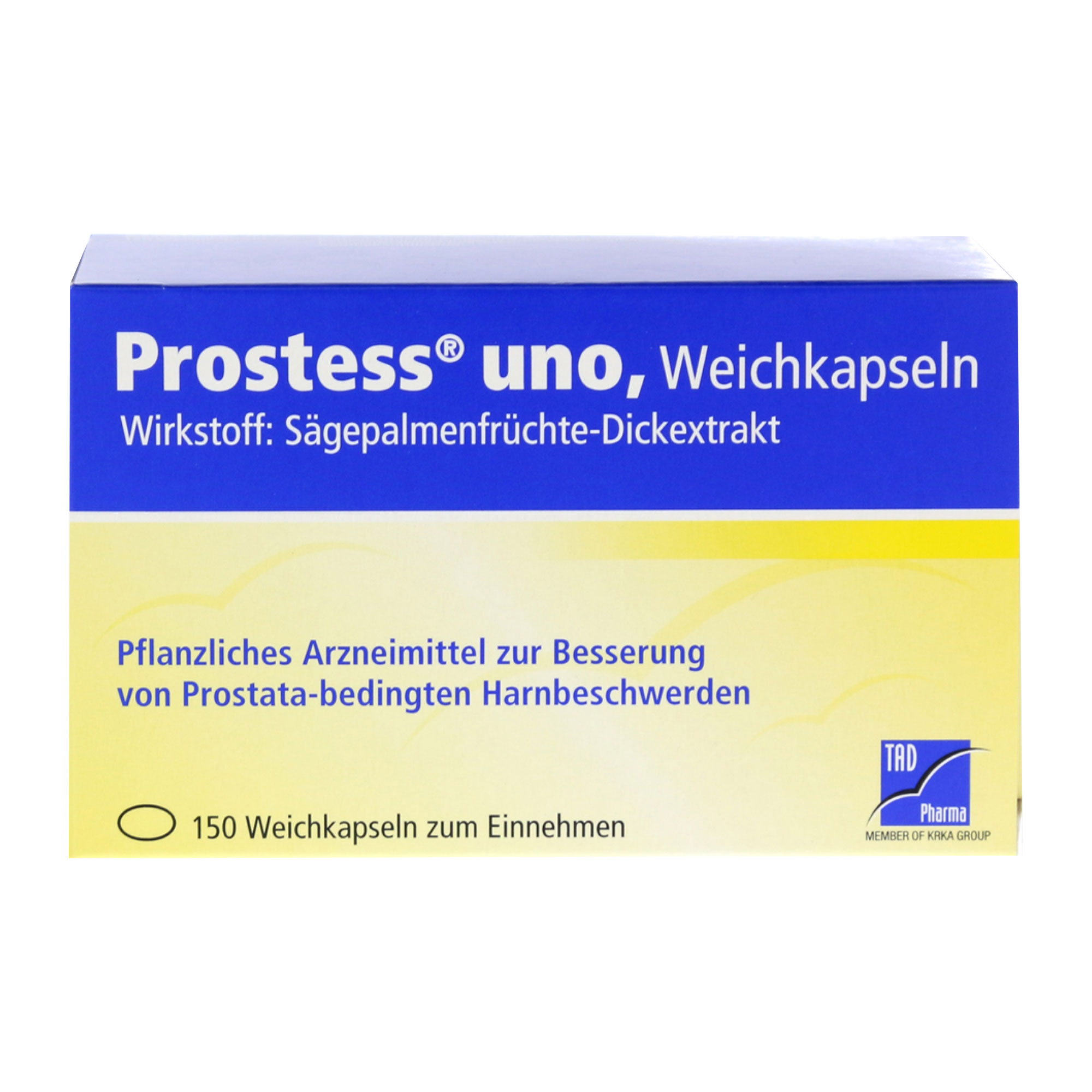 Prostess uno ist ein pflanzliches Arzneimittel zur Besserung von Prostata-bedingten Harnbeschwerden.
