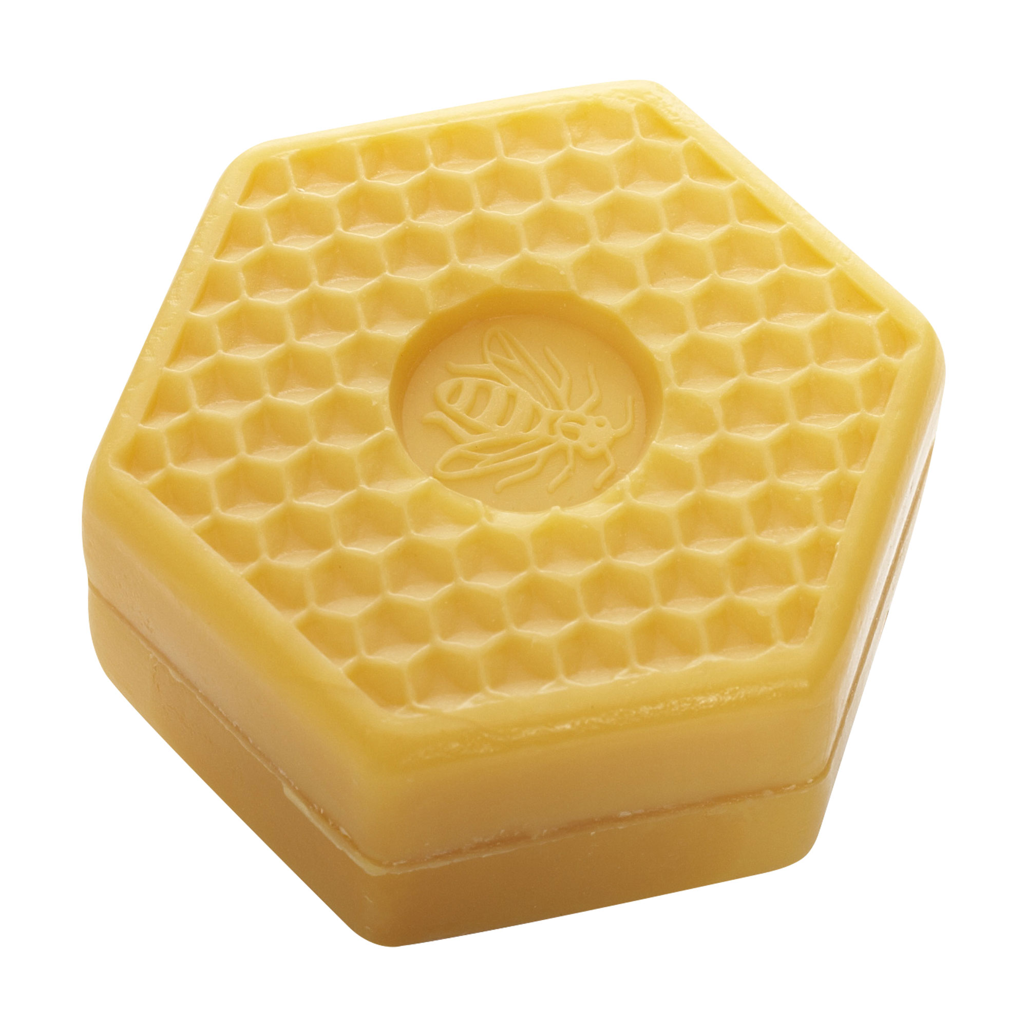 Milde und ergiebige Seife mit echtem Bio-Bienhonig und Bienenwachs.