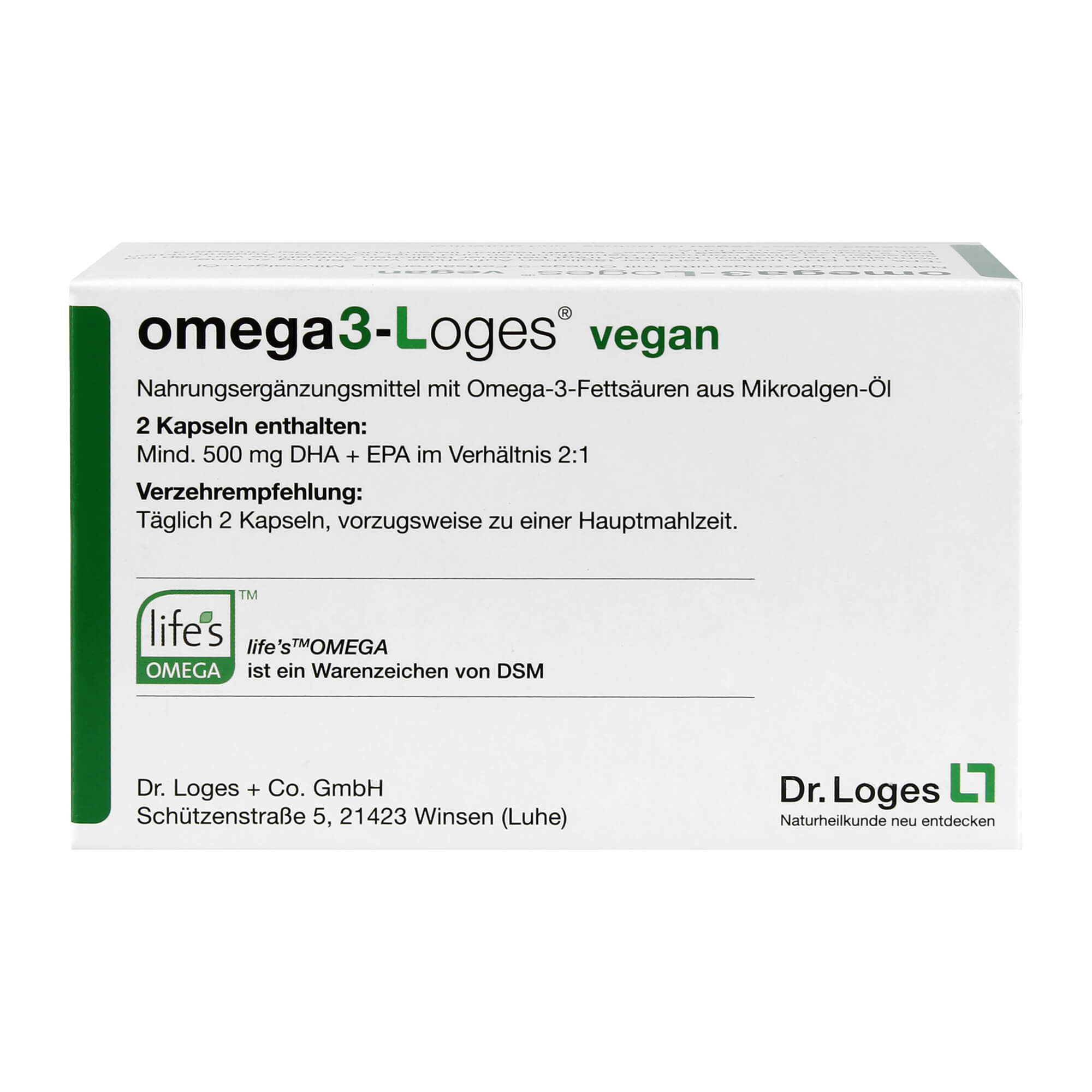 Omega 3-Loges Vegan Kapseln