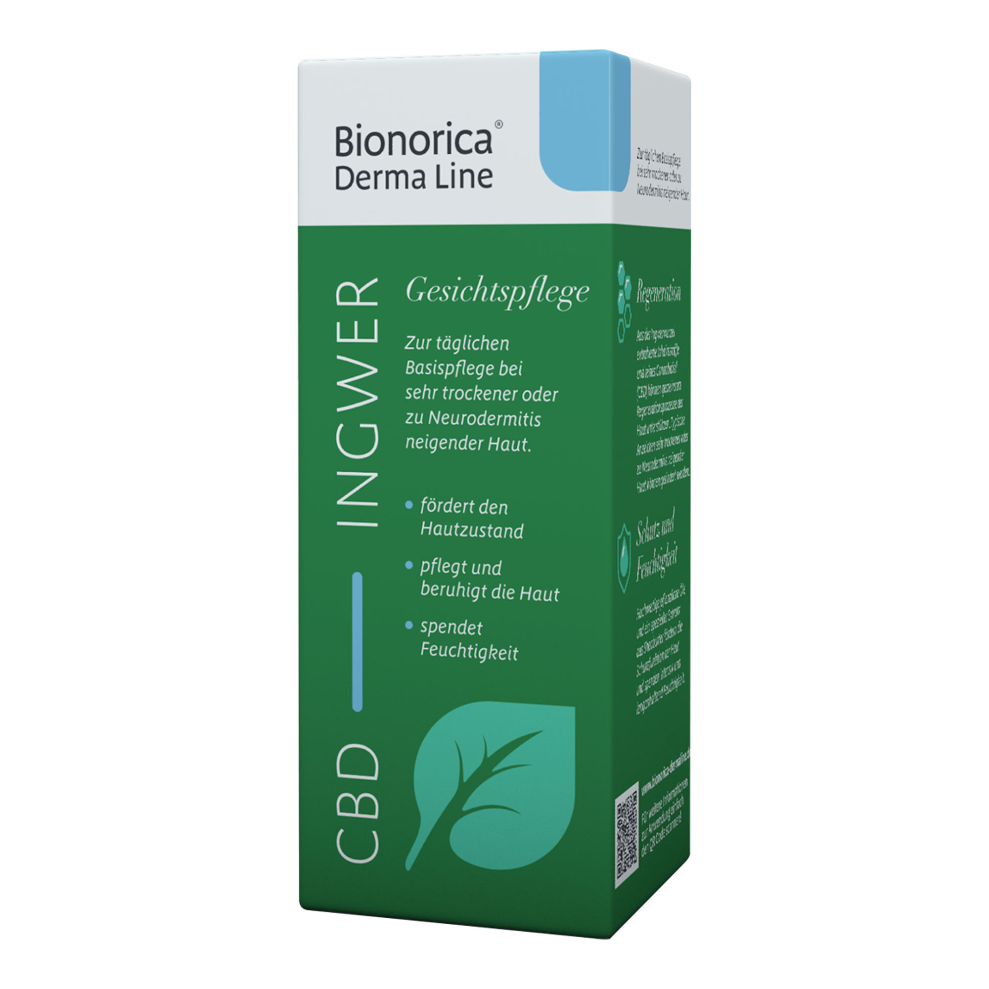 Bionorica Derma Line Ingwer-CBD Gesichtscreme Verpackung