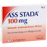 ASS STADA 100 Tabletten Thrombozytenaggregationshemmer