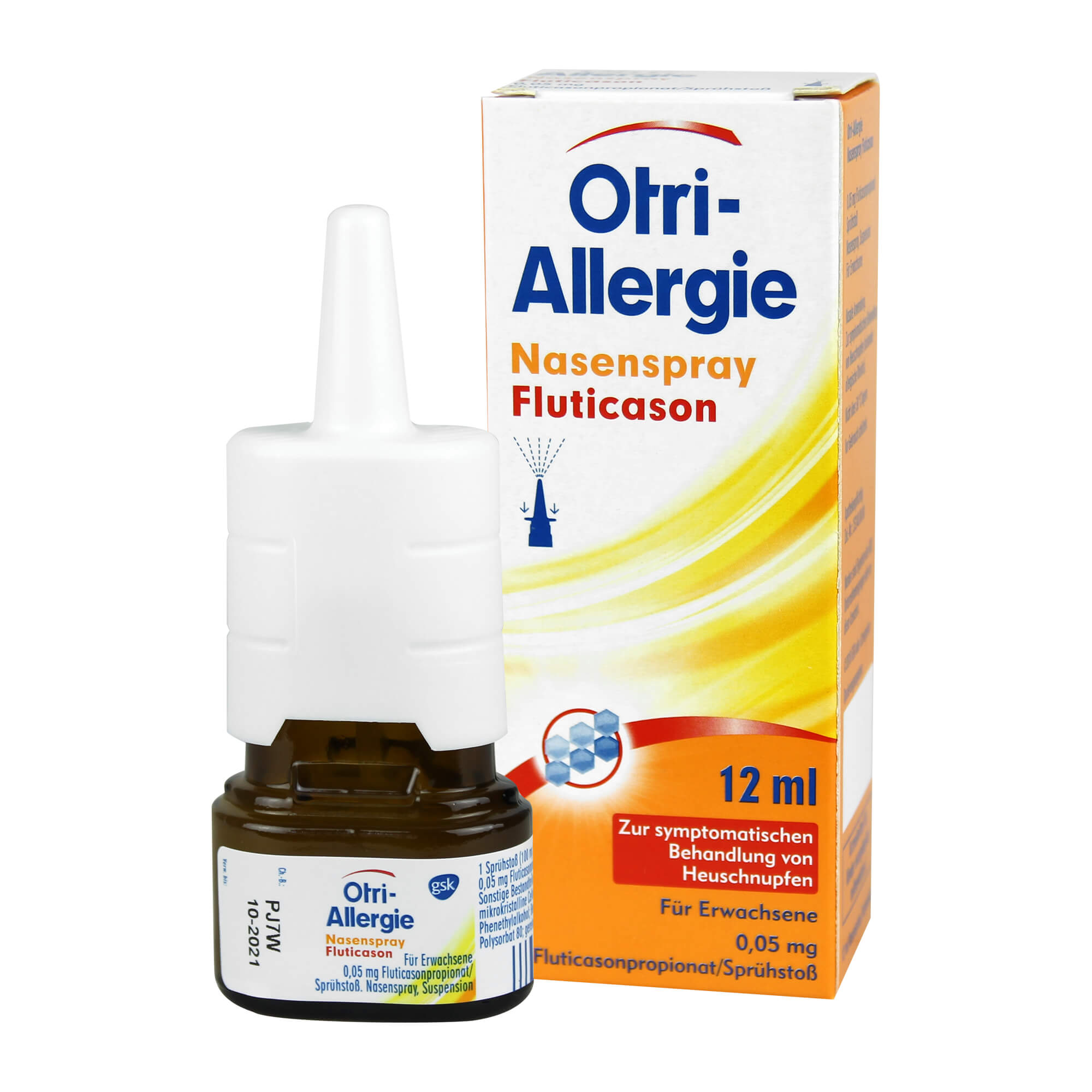 Zur Behandlung bei allergischer Rhinitis (Heuschnupfen).