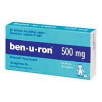 BENURON 500 mg Suppos.