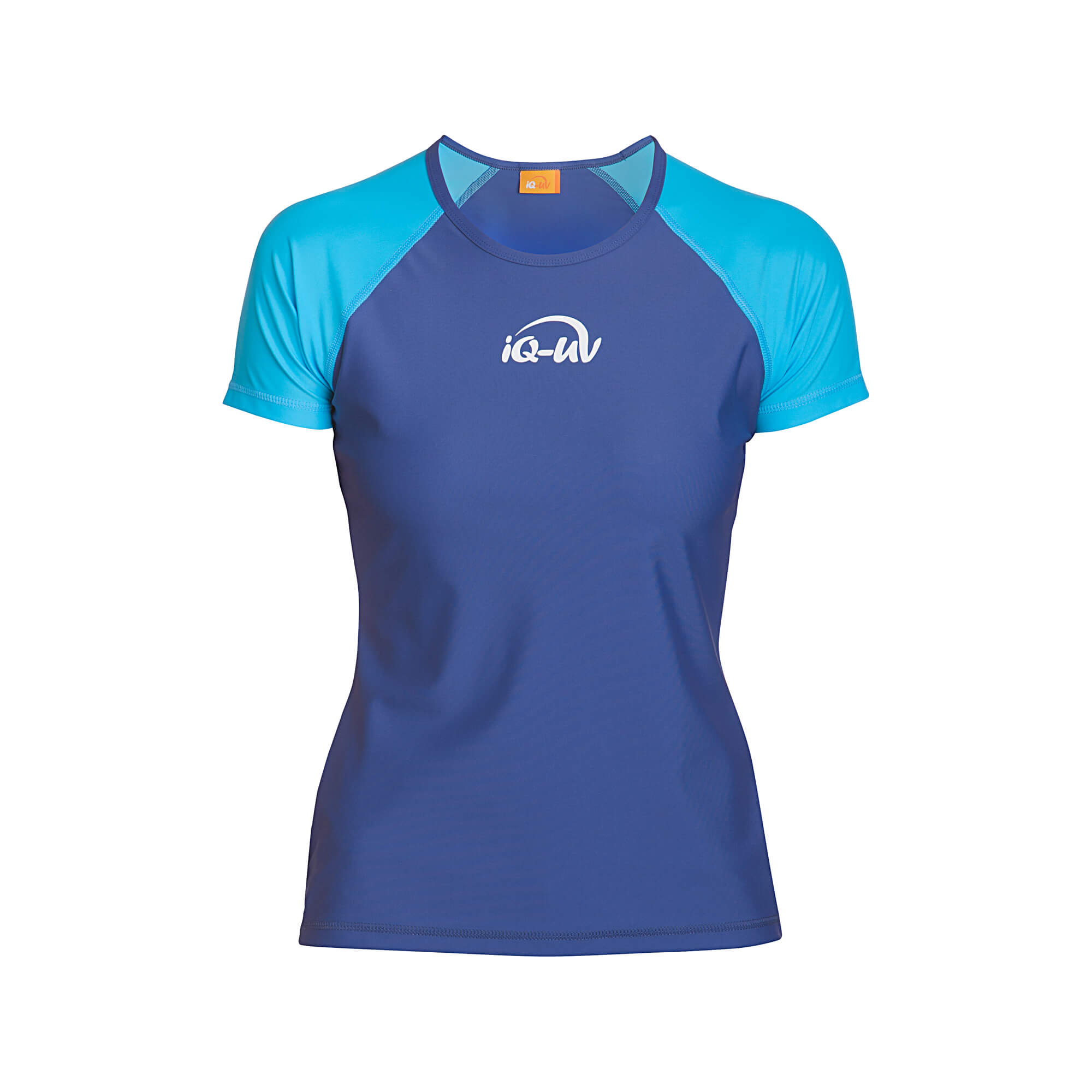 Zweifarbiges T-Shirt für Damen mit UV-Schutzfaktor (LSF) 300 .
