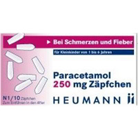 PARACETAMOL 250 mg Heumann Suppos.