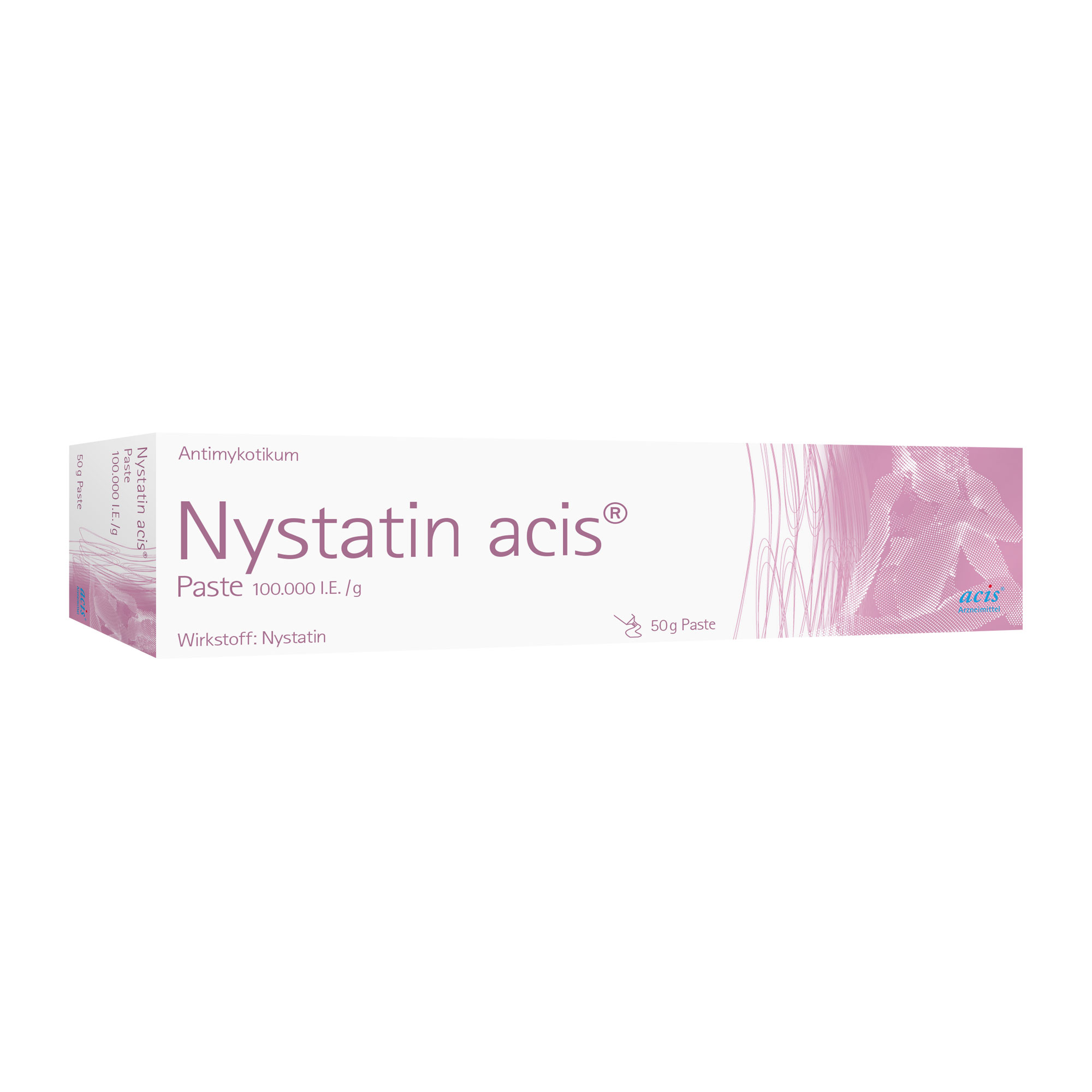 Bei Hautinfektionen mit Nystatin-empfindlichen Hefepilzen wie z. B. Windeldermatitis.