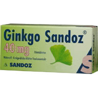 GINKGO SANDOZ 40 mg Filmtabl.