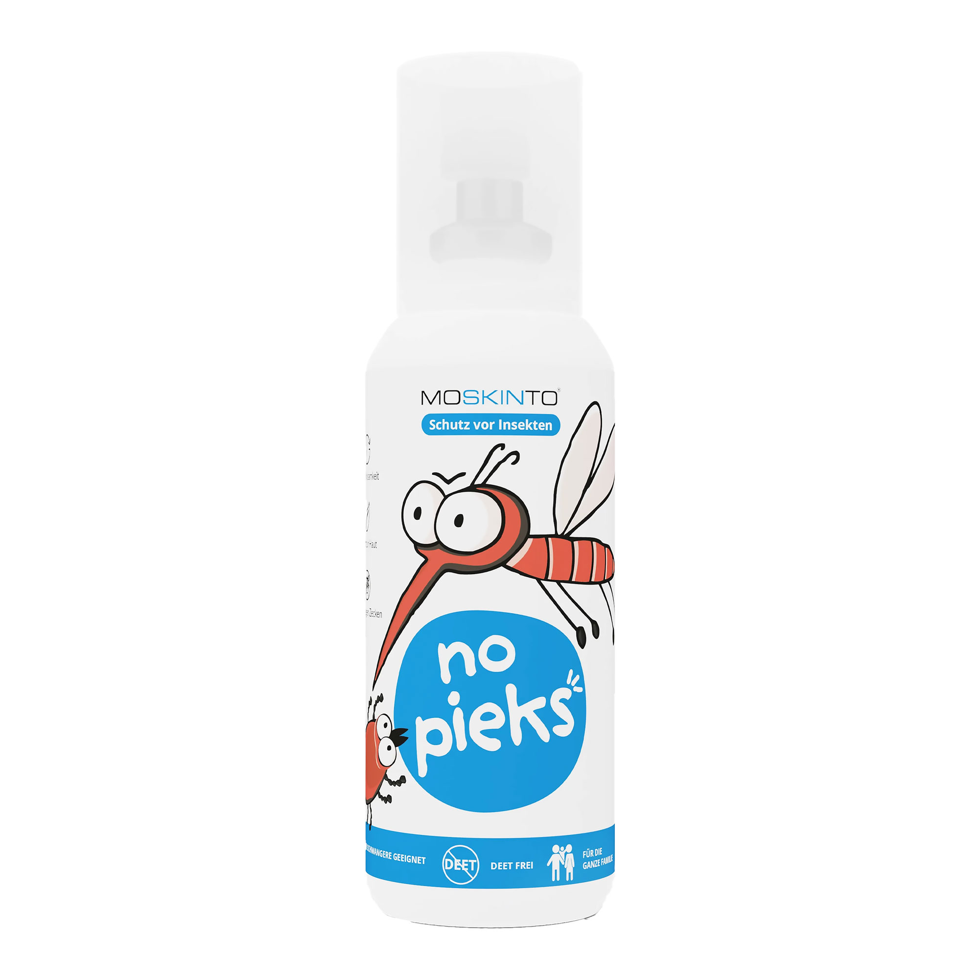 Insektenspray für Kinder und Schwangere. DEET-frei.
