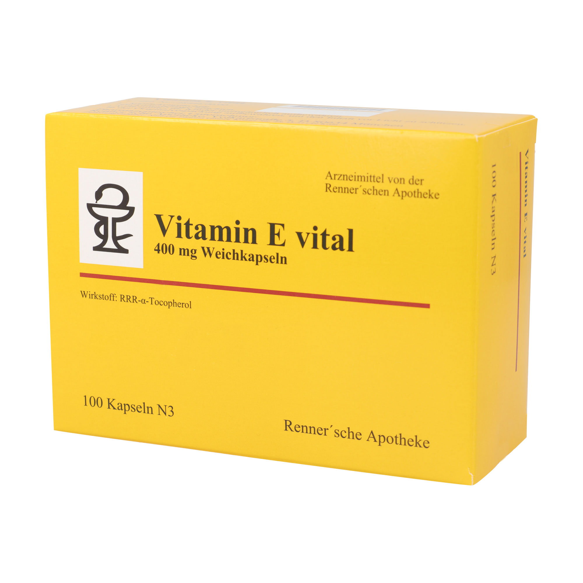 Arzneimittel zur Behandlung eines Vitamin-E-Mangels.