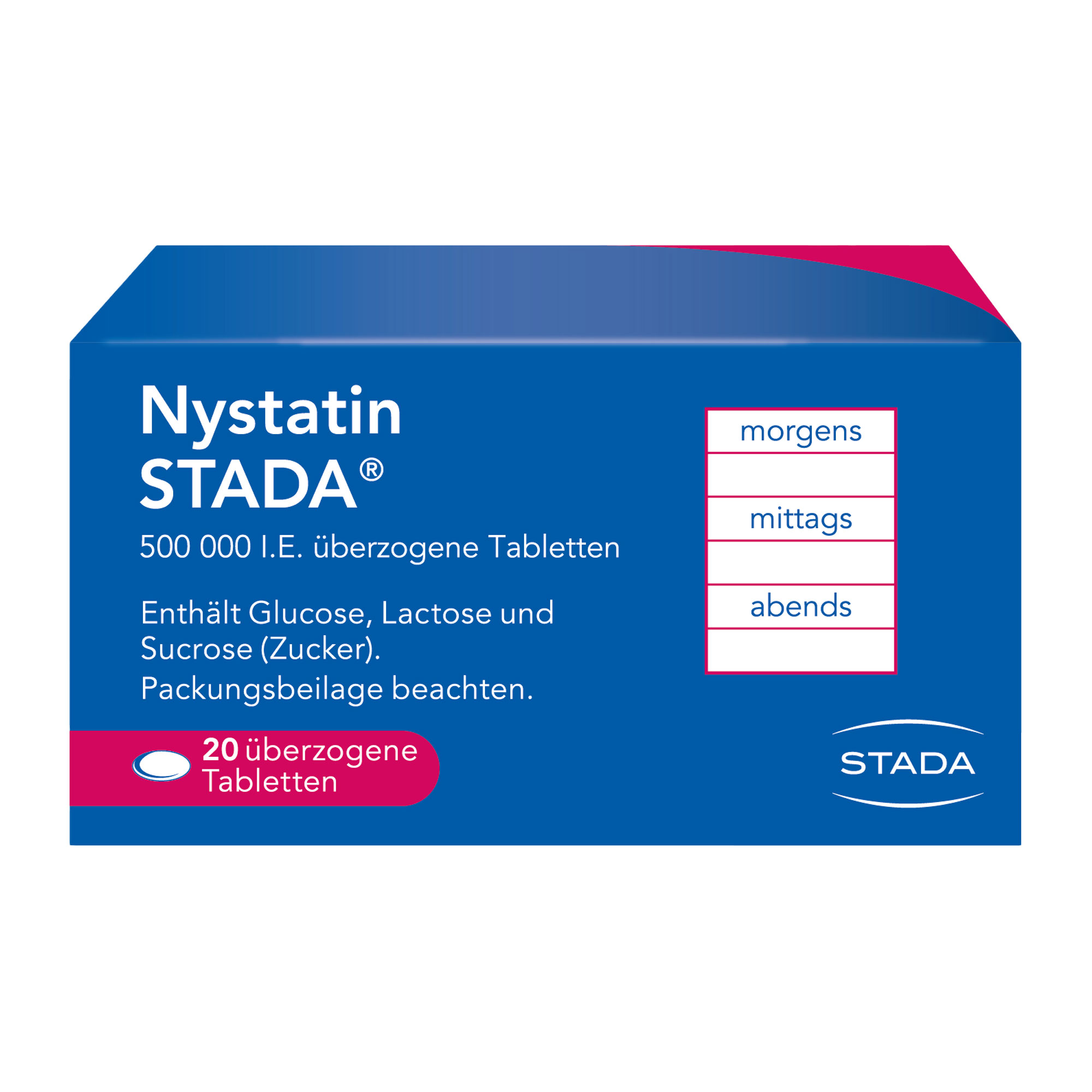 Nystatin Stada 500.000 I.E. Überzogene Tabletten