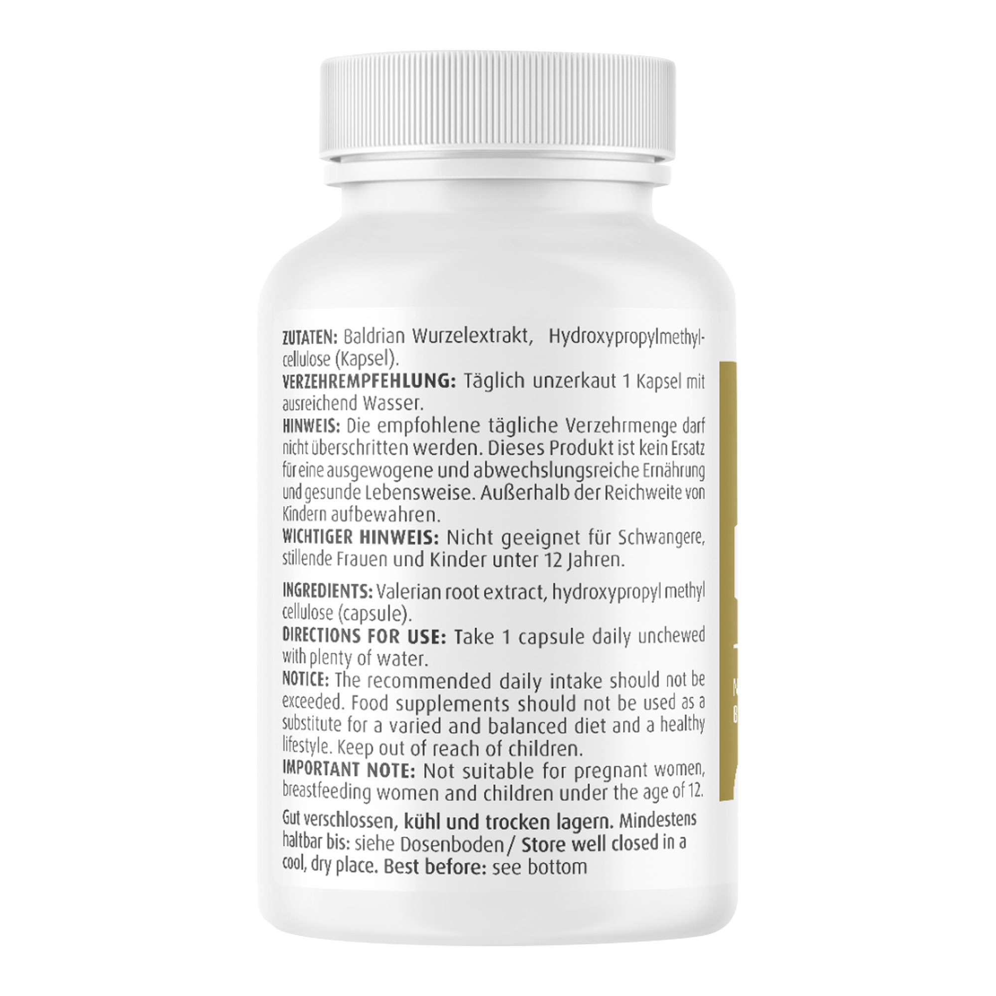Baldrian 500 mg Kapseln