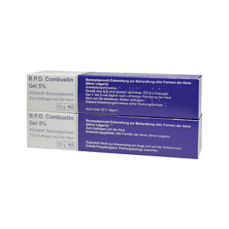B.P.O. Combustin Gel ist ein äußerlich anzuwendendes Arzneimittel gegen alle Formen der Akne.