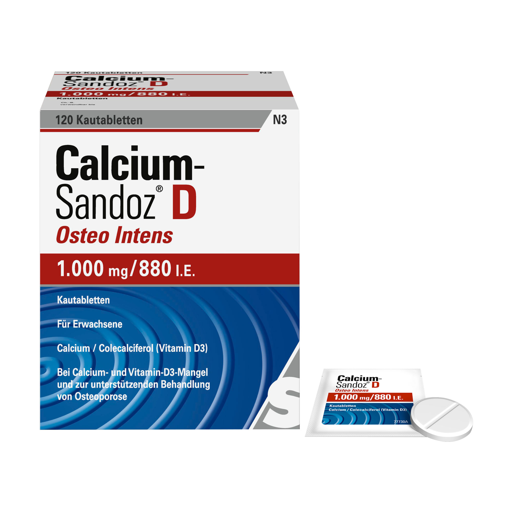 Zur Prophylaxe und Behandlung von Calcium- und Vitamin-D-Mangelzuständen.