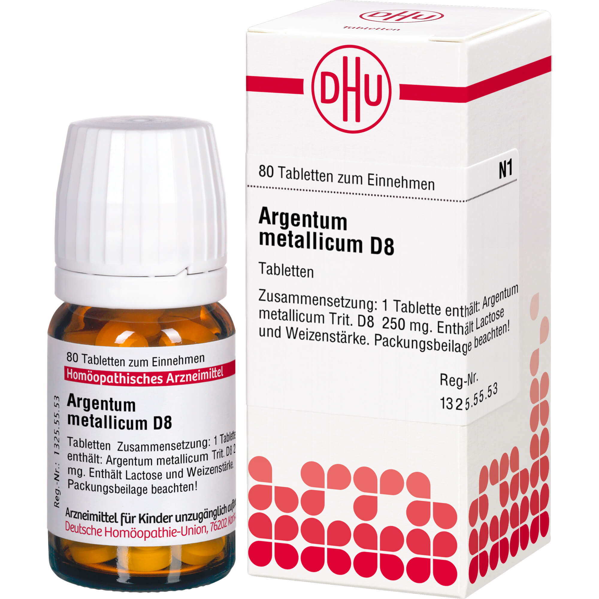 ARGENTUM METALLICUM D 8 Tabletten