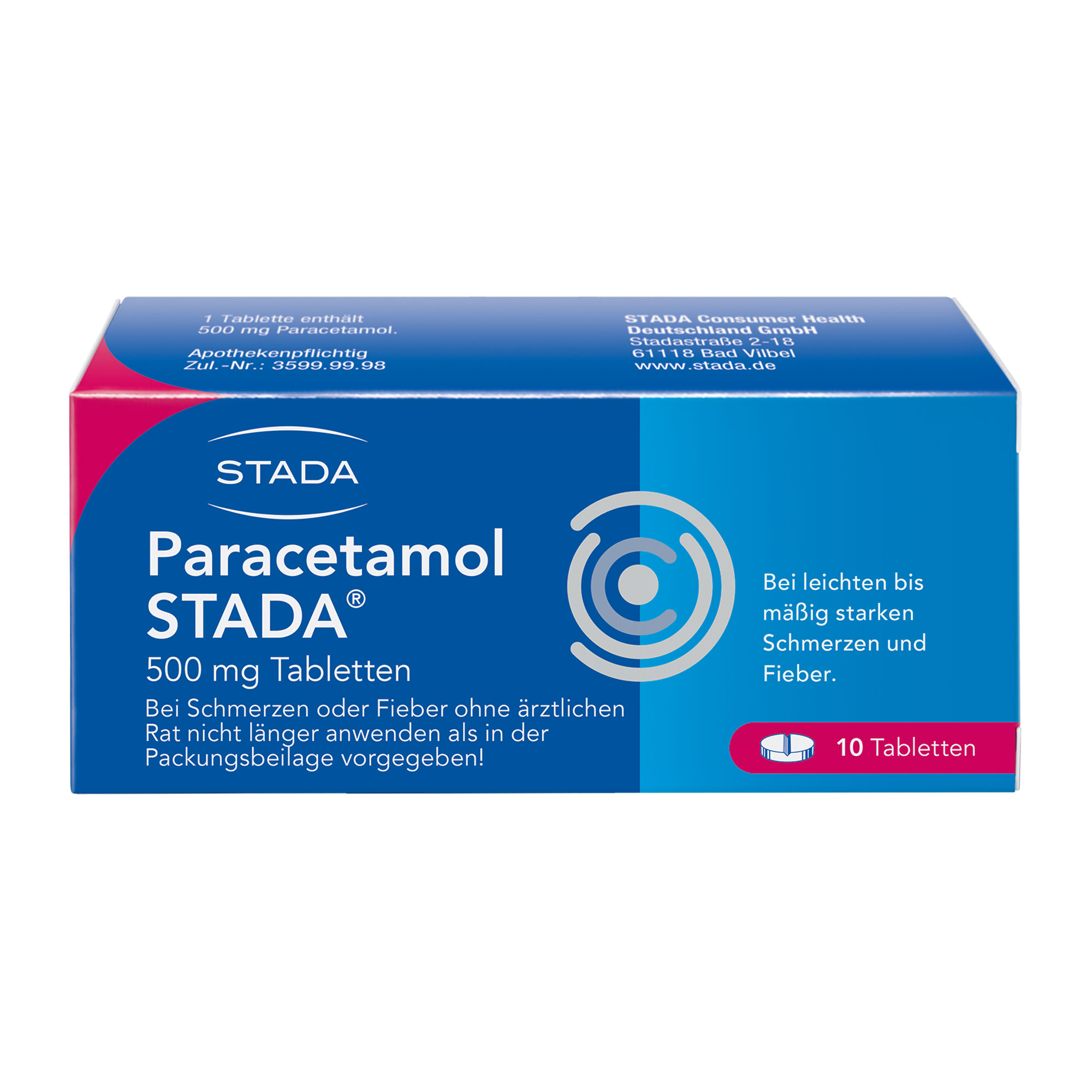 Paracetamol STADA 500 mg Tabletten