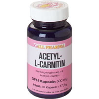 Nahrungsergänzungsmittel mit Acetyl-L-Cartinin.