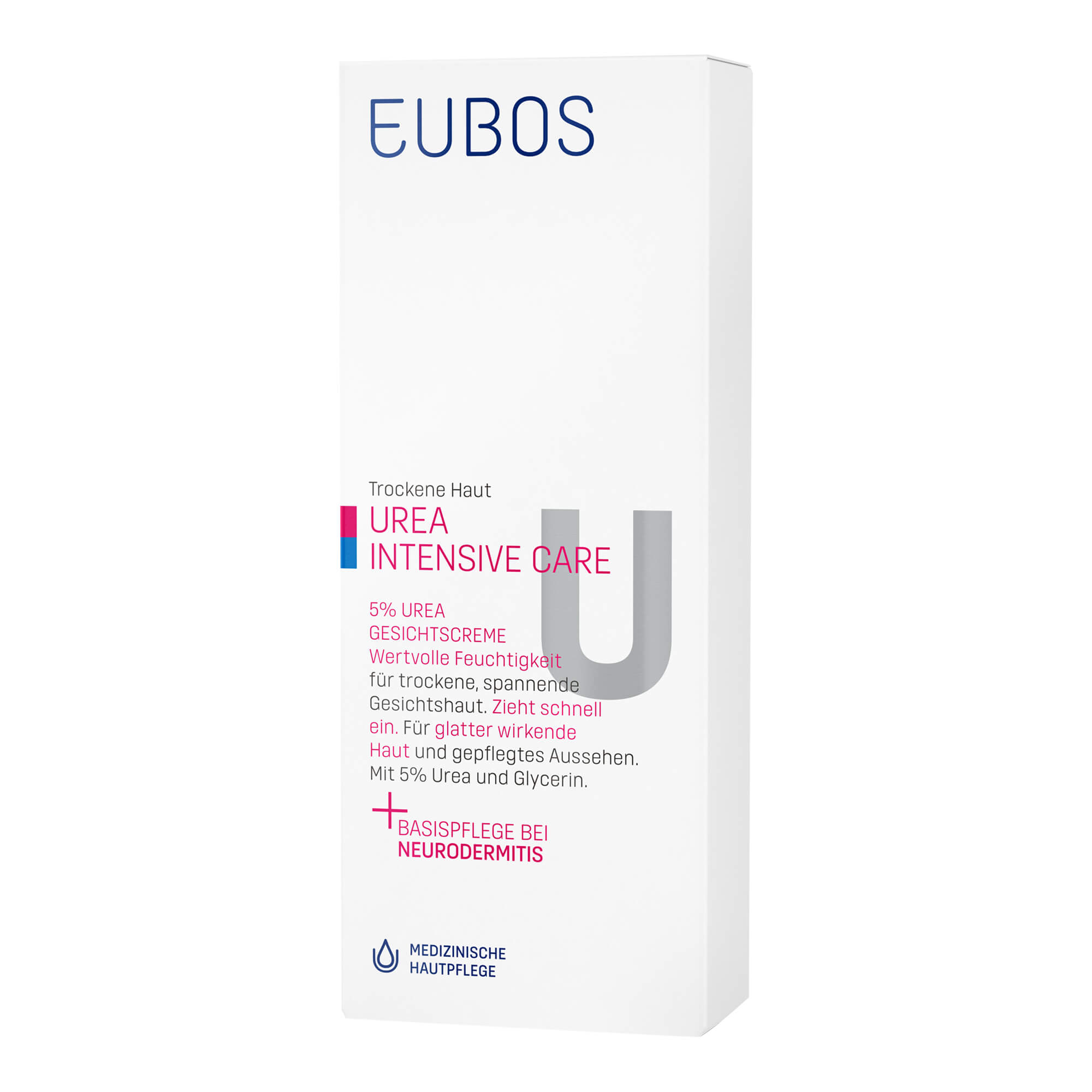 Eubos UREA INTENSIVE CARE Trockene Haut 5% Gesichtscreme