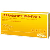Homöopathisches Arzneimittel bei Erkrankungen des Bewegungsapparates, Ampullen.