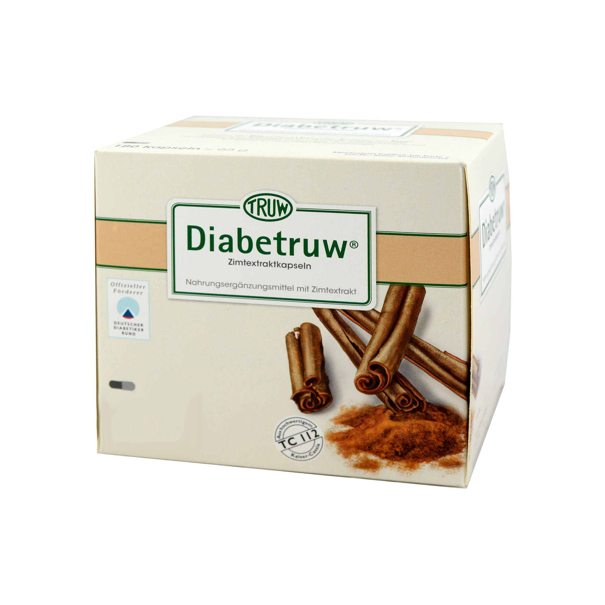Diätetisches Lebensmittel zur besonderen Ernährung bei Diabetes mellitus.