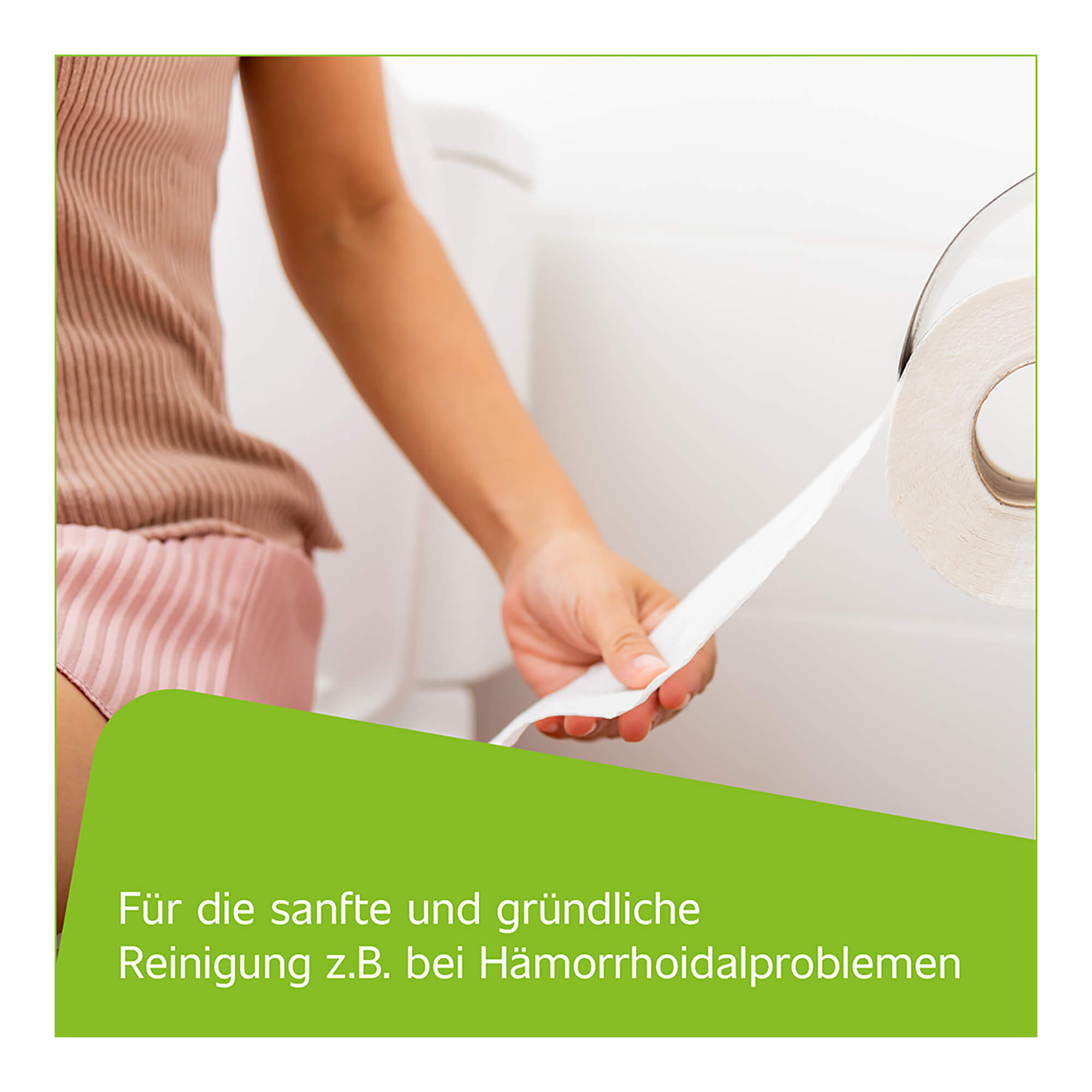 Grafik Hametum Medizinischer Reinigungsschaum für den Popo Für die sanfte und gründliche Reinigung