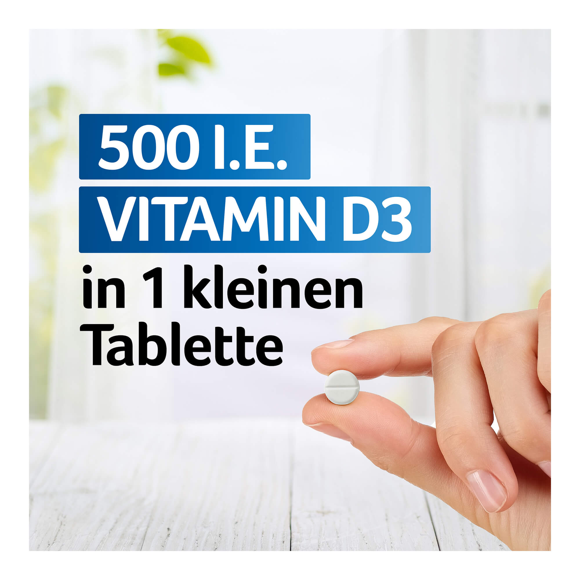 Grafik Vigantol 500 I.E. Vitamin D3 Tabletten Eigenschaft