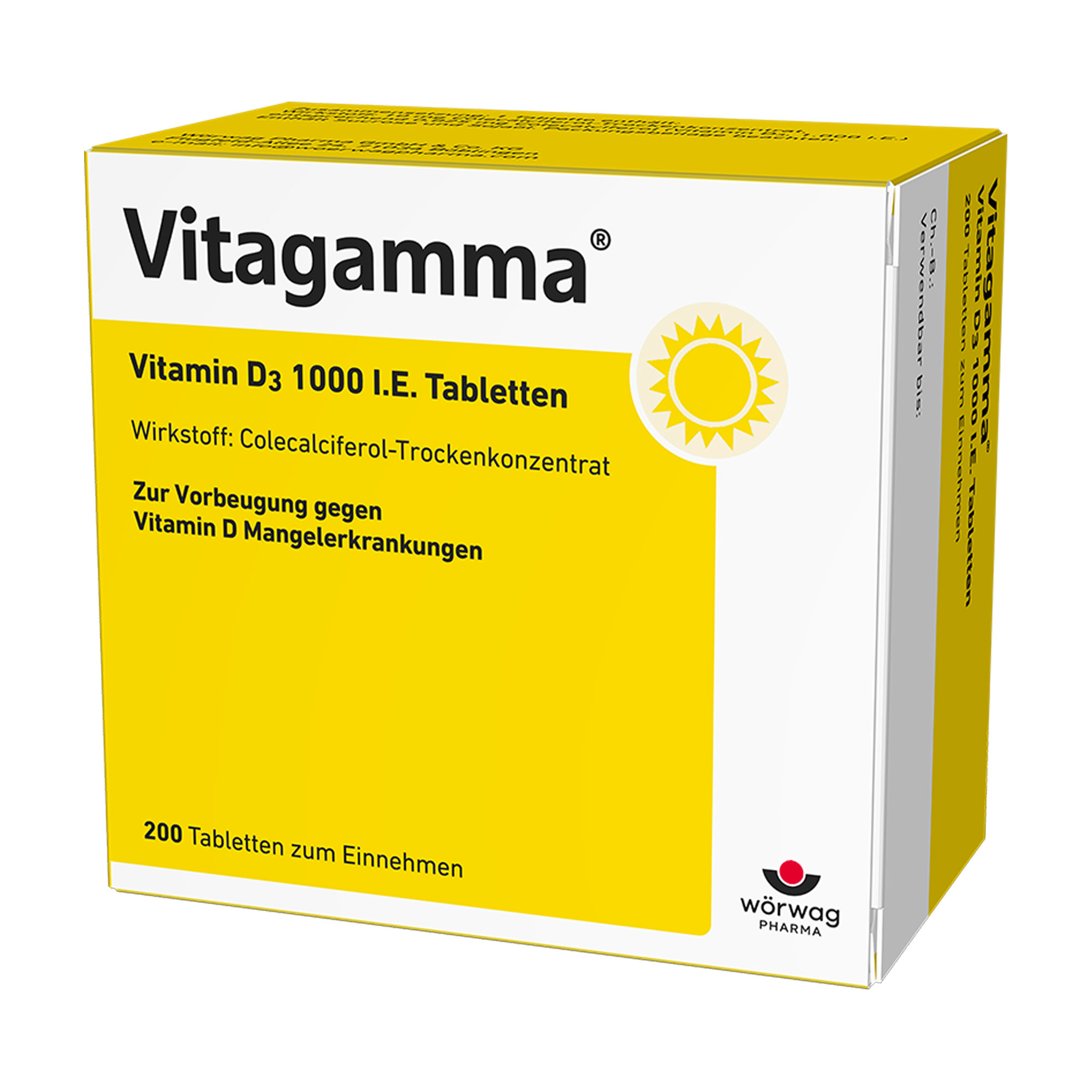 Zur Vorbeugung gegen Vitamin-D-Mangelerkrankungen.