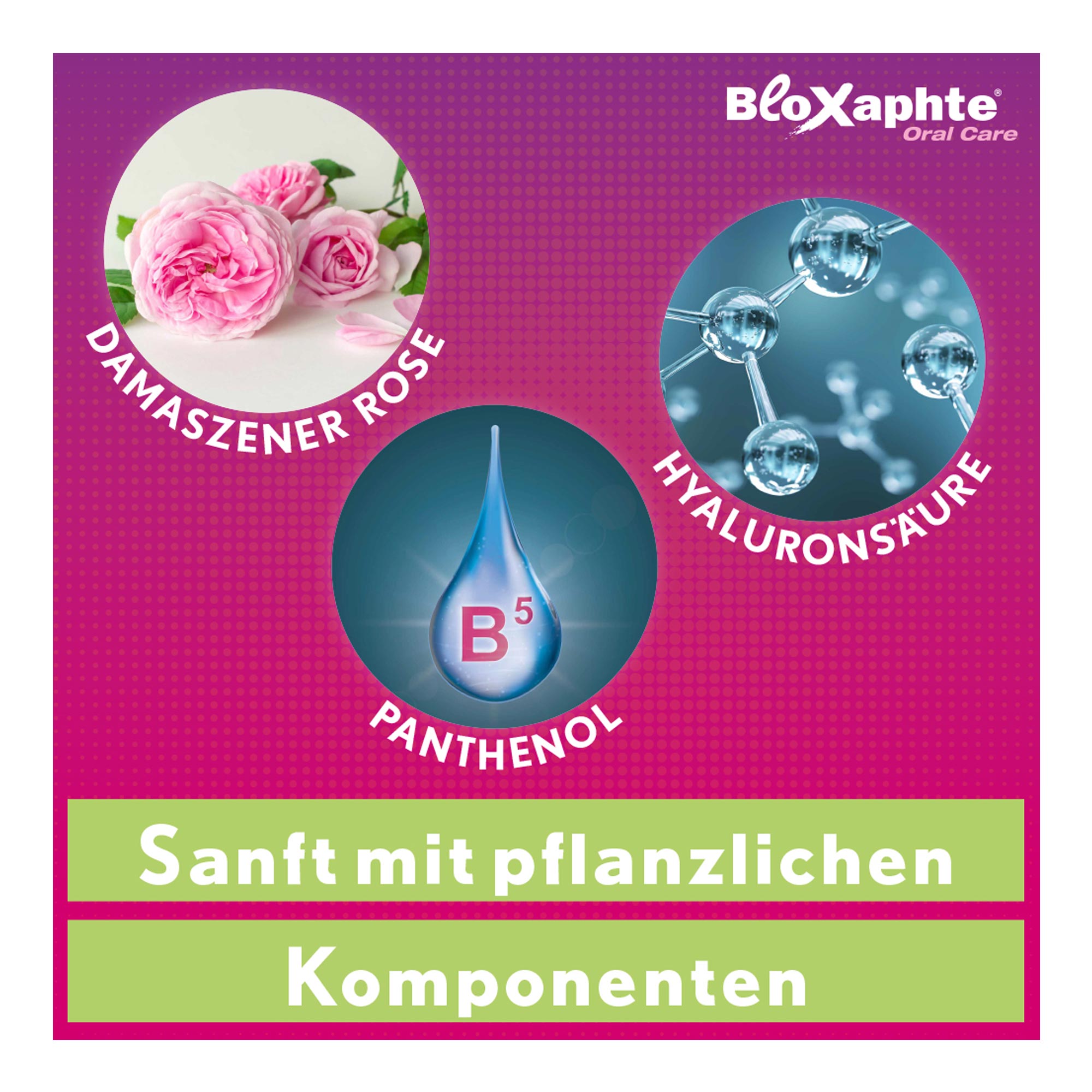Bloxaphte Oral Care Junior-Gel, für Kinder Wirkstoffe
