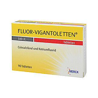 Fluor-Vigantoletten 500 I.E. Tabletten