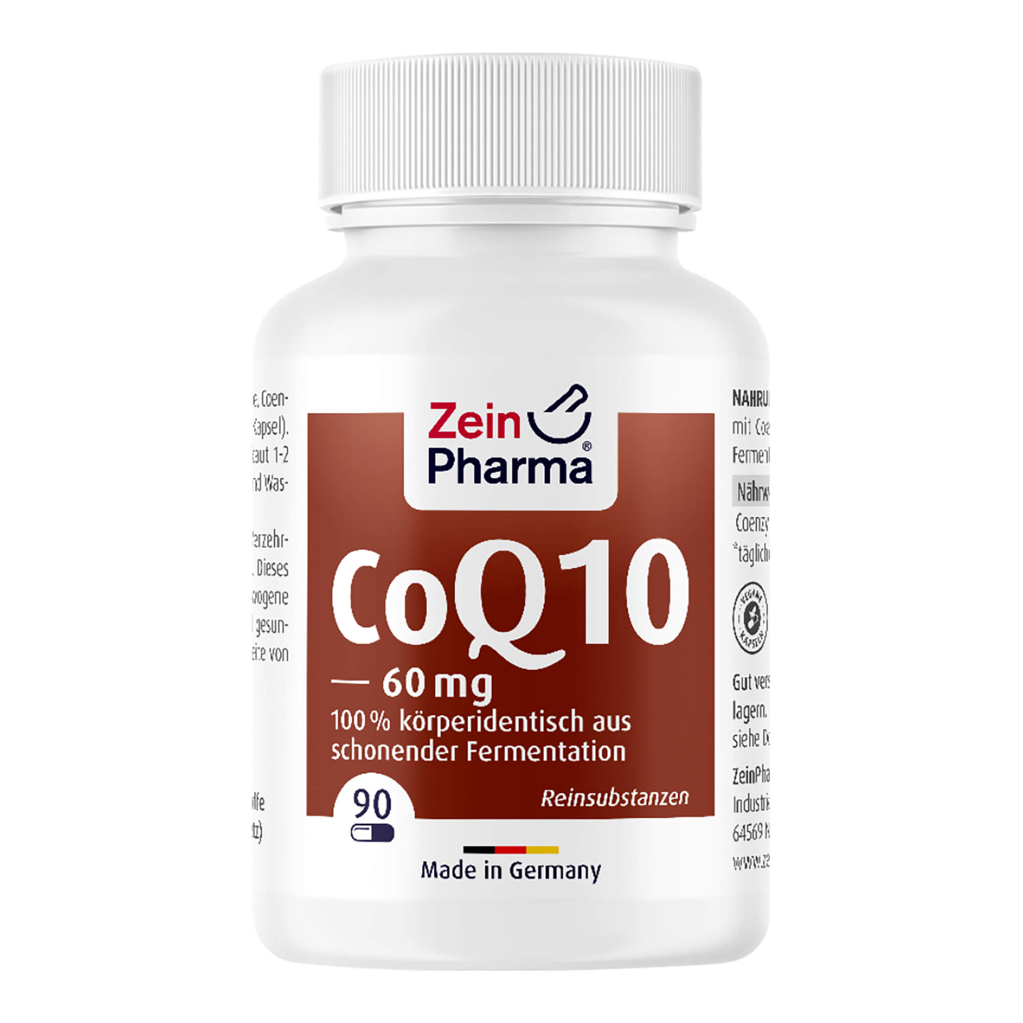 Nahrungsergänzungsmitel mit natürlichem Coenzym Q10.