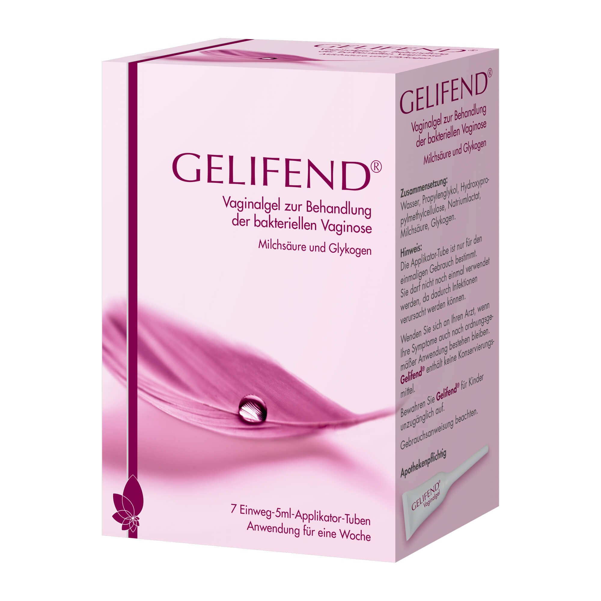 GELIFEND lindert und beseitigt die Beschwerden einer Bakteriellen Vaginose schnell und nachhaltig.